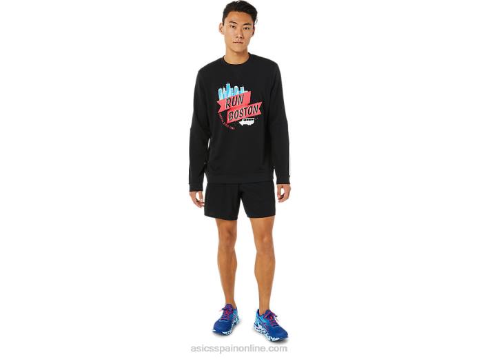 tripulación bos de los hombres Asics 4L681702 rendimiento negro