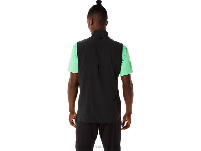 chaleco lite-show para hombre Asics 4L68884 rendimiento negro brezo