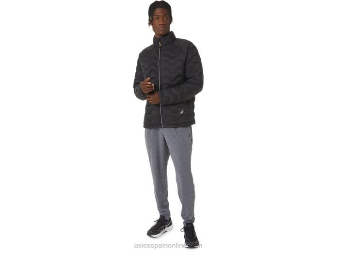 chaqueta aislante de rendimiento para hombre Asics 4L68782 rendimiento negro