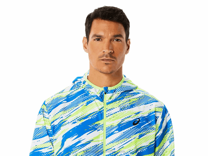 chaqueta confeccionada para hombre lam Asics 4L681343 peligro verde