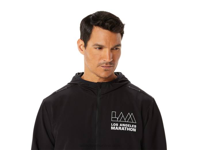 chaqueta confeccionada para hombre lam Asics 4L681345 rendimiento negro