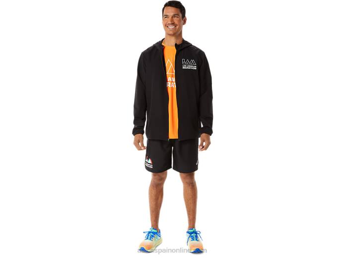 chaqueta confeccionada para hombre lam Asics 4L681345 rendimiento negro