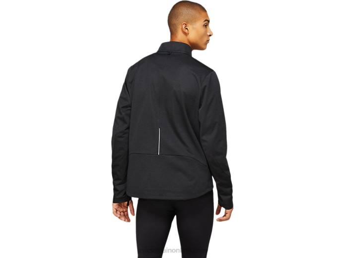 chaqueta de invierno de hombre lite-show Asics 4L681645 rendimiento negro