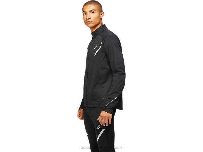 chaqueta de invierno de hombre lite-show Asics 4L681645 rendimiento negro