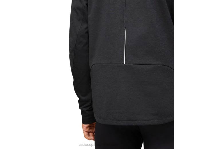 chaqueta de invierno de hombre lite-show Asics 4L681645 rendimiento negro