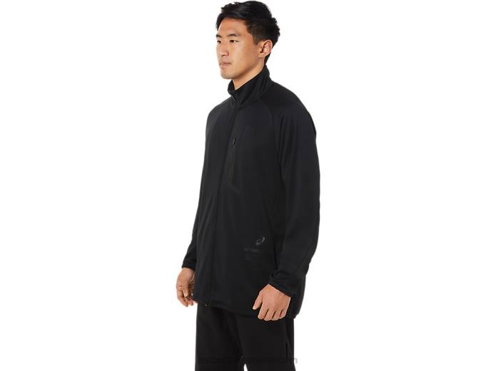 chaqueta de jacquard actibreeze para hombre Asics 4L681516 rendimiento negro