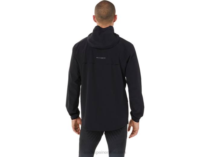 chaqueta impermeable 2.0 de hombre acelera Asics 4L681353 rendimiento negro