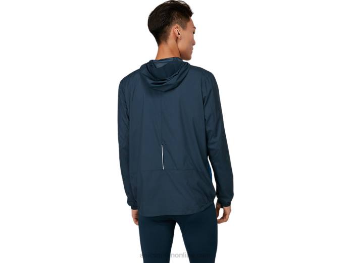 chaqueta lite-show de hombre Asics 4L681673 azul francés/azul eléctrico