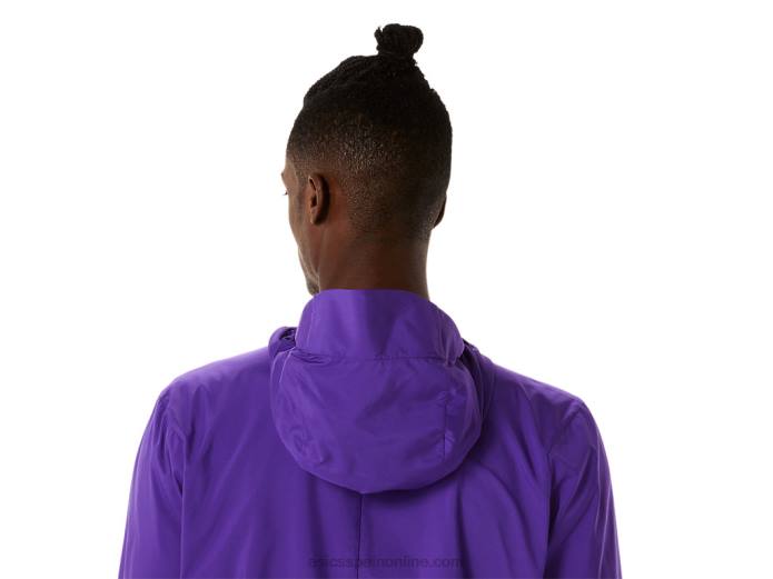 chaqueta lite-show de hombre Asics 4L68855 mermelada de uva/negro rendimiento