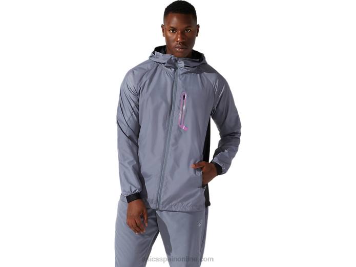 chaqueta tejida híbrida para hombre Asics 4L681979 metrópoli