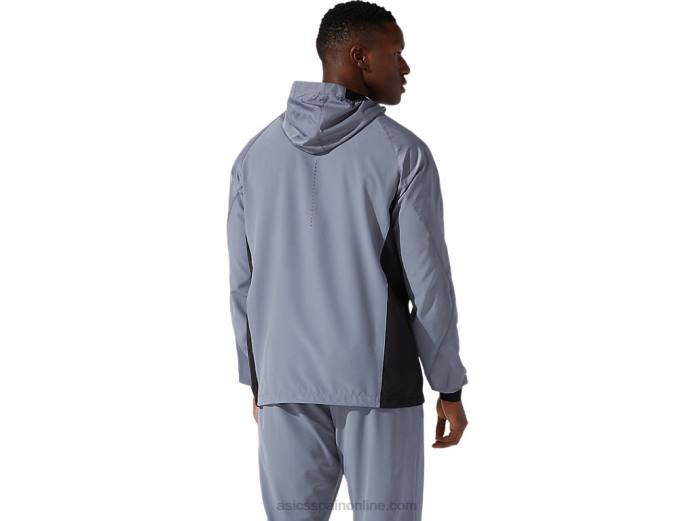 chaqueta tejida híbrida para hombre Asics 4L681979 metrópoli