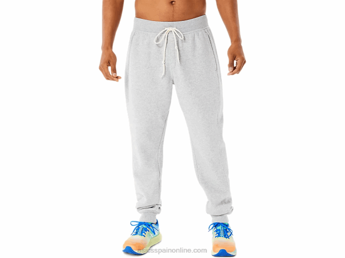 Jogger de polar Sunday para hombre Asics 4L681338 brezo gris claro