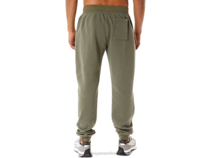 Joggers de felpa de m Sunday Sana Asics 4L68868 manto verde