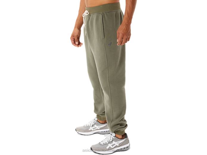 Joggers de felpa de m Sunday Sana Asics 4L68868 manto verde