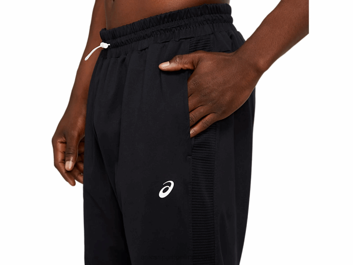 Pantalón cónico de polar Thermopolis para hombre Asics 4L682061 rendimiento negro