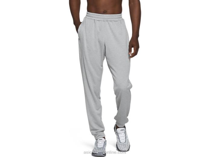 jogger de felpa francesa para hombre Asics 4L681989 brezo de yeso