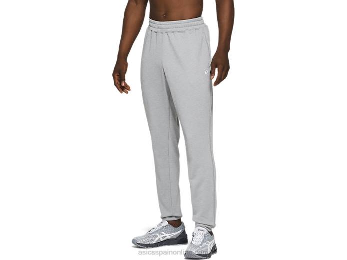 jogger de felpa francesa para hombre Asics 4L681989 brezo de yeso