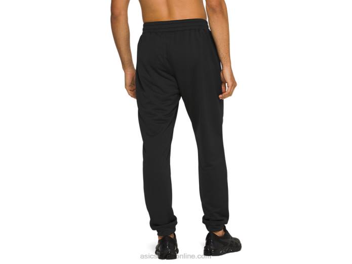 jogger de felpa francesa para hombre Asics 4L681993 rendimiento negro