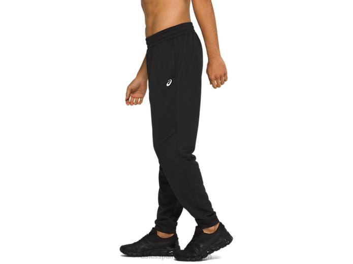 jogger de felpa francesa para hombre Asics 4L681993 rendimiento negro