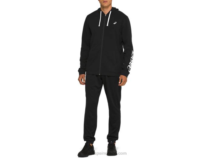 jogger de felpa francesa para hombre Asics 4L681993 rendimiento negro