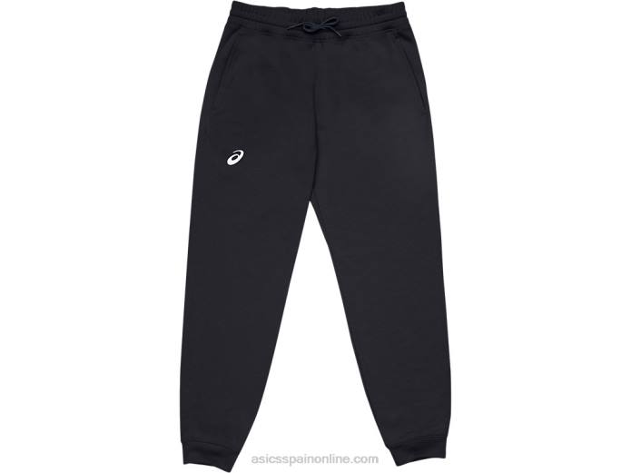 jogger de felpa francesa para hombre Asics 4L68326 equipo negro