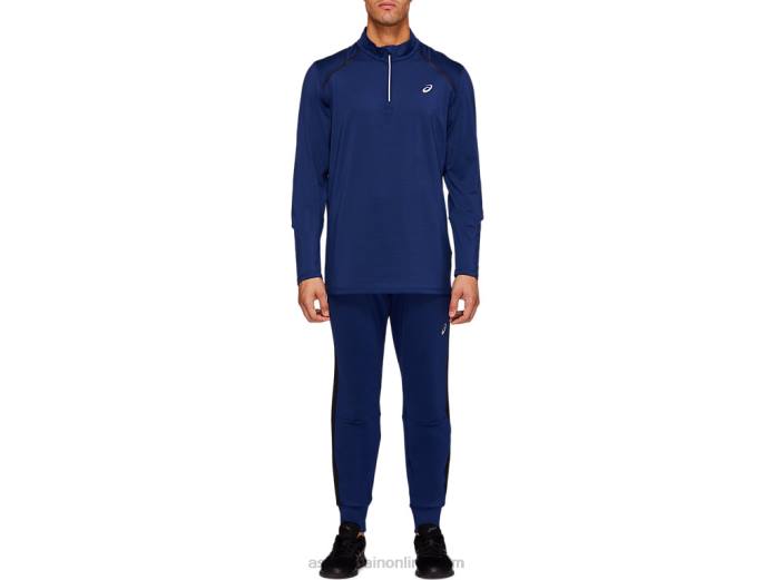 jogger thermopolis hombre Asics 4L682115 expansión azul jaspeado/negro