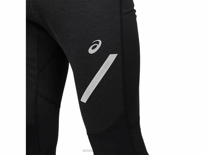 mallas de invierno lite-show para hombre Asics 4L681639 rendimiento negro