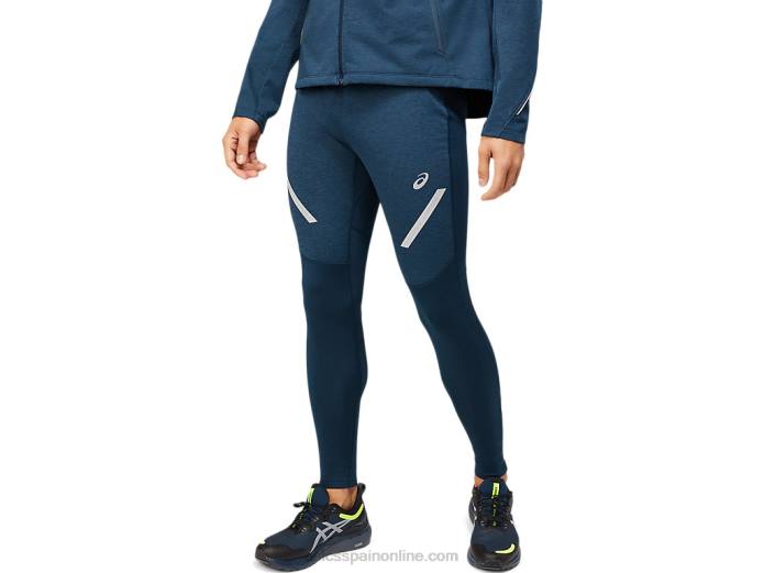 mallas de invierno lite-show para hombre Asics 4L681641 azul francés