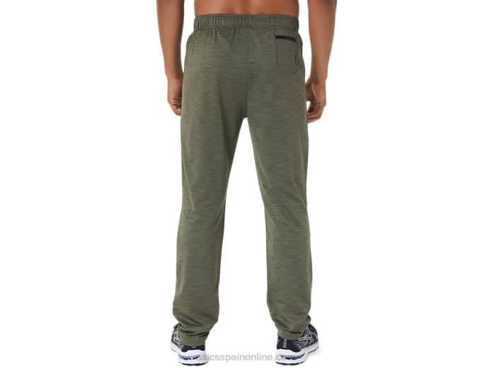 pantalón fp hombre Asics 4L681083 tinte espacial verde manto