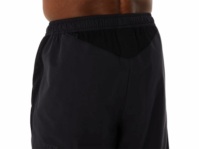 pantalones híbridos actibreeze para hombre Asics 4L68234 rendimiento negro