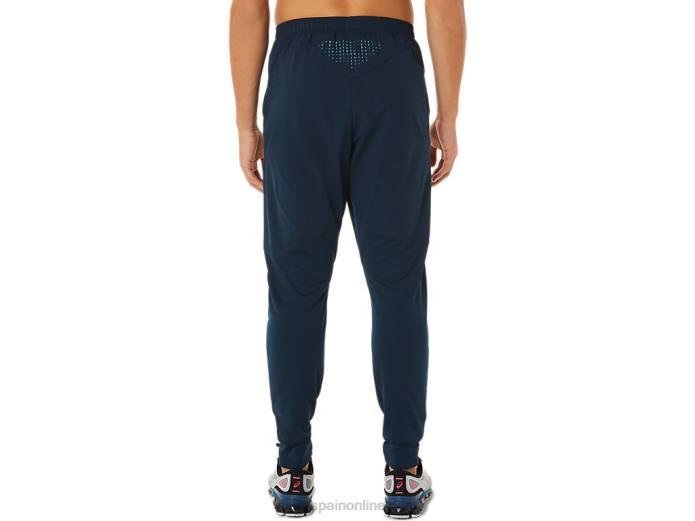 pantalones híbridos de hombre Asics 4L681431 azul francés
