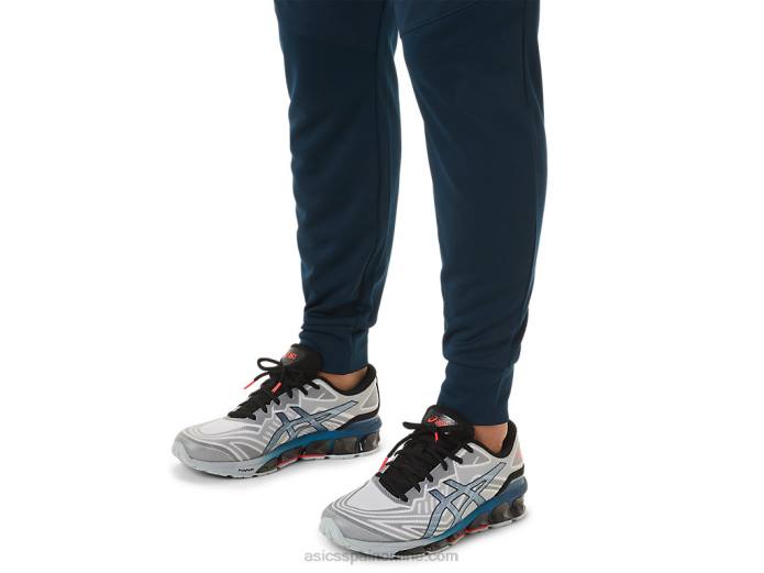 pantalones híbridos de hombre Asics 4L681431 azul francés