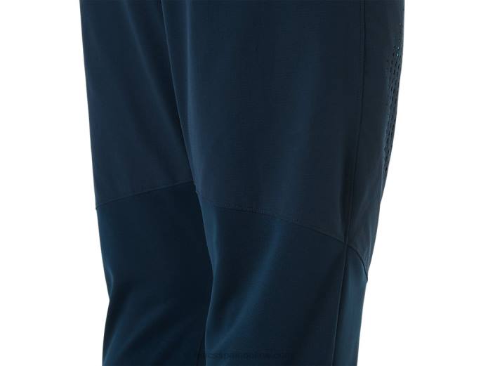 pantalones híbridos de hombre Asics 4L681431 azul francés