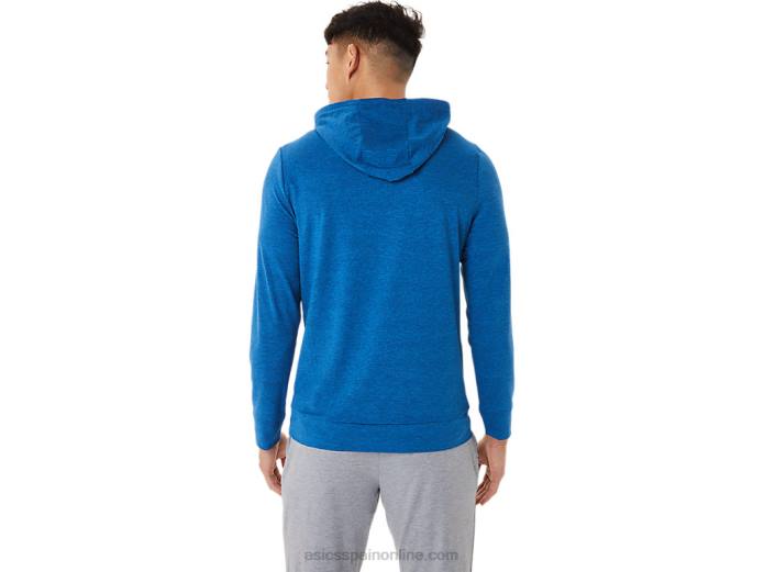 sudadera con capucha de tecnología para hombre Asics 4L681420 lago drive brezo
