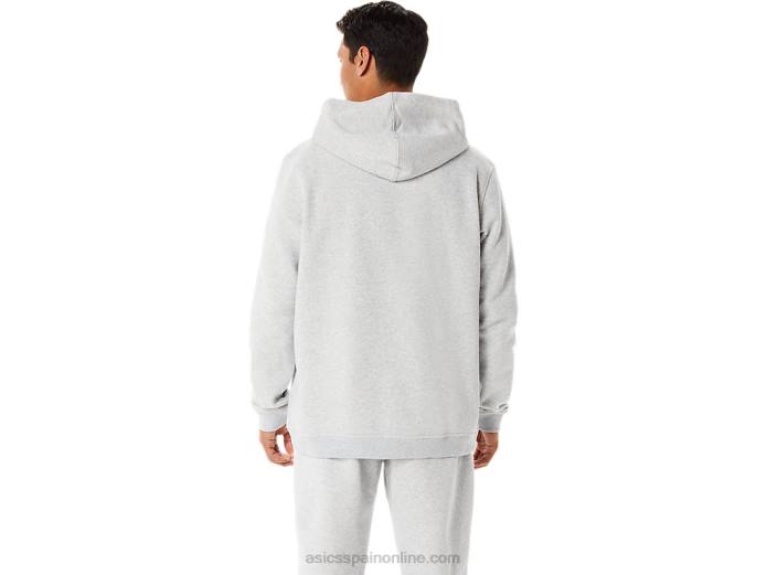 sudadera con capucha m sunday polar wch Asics 4L681284 brezo gris claro