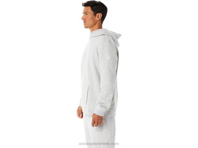 sudadera con capucha m sunday polar wch Asics 4L681284 brezo gris claro