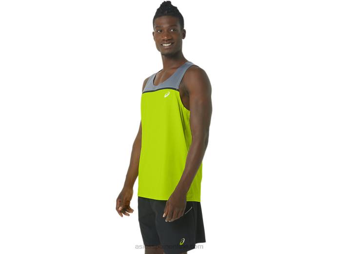 camiseta pr lyte hombre Asics 4L6841 cáscara de limón