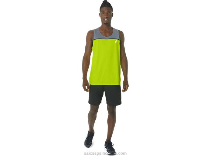 camiseta pr lyte hombre Asics 4L6841 cáscara de limón