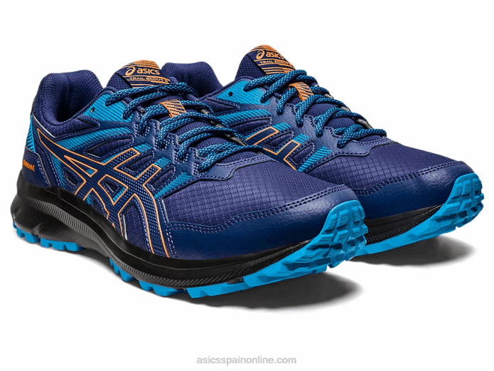 explorador de senderos 2 Asics 4L68385 azul índigo/azul isla