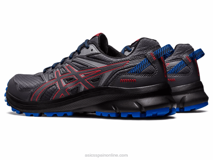 explorador de senderos 2 Asics 4L68390 gris portador/rojo eléctrico