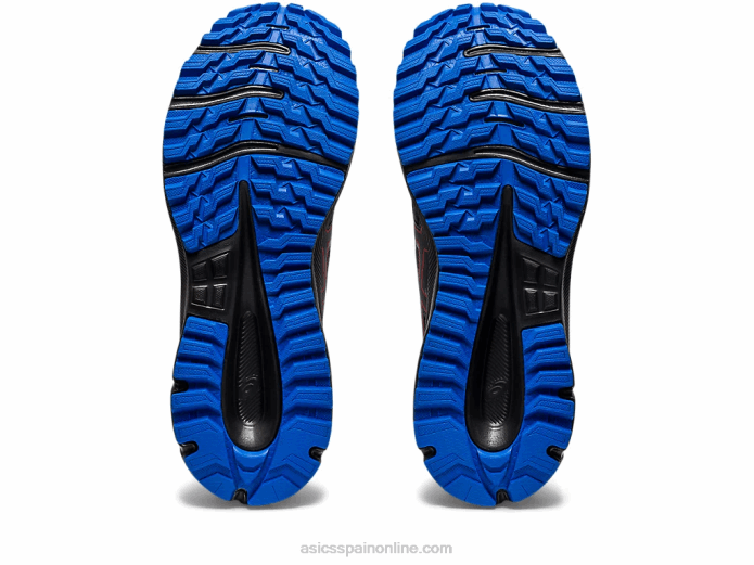 explorador de senderos 2 Asics 4L68390 gris portador/rojo eléctrico