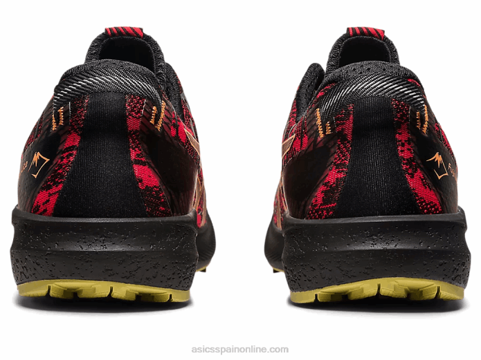 fuji lite 3 Asics 4L68620 rojo eléctrico/negro