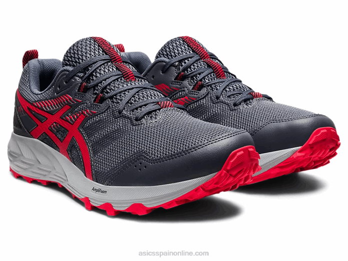 gel-sonoma 6 Asics 4L681777 gris portador/rojo eléctrico