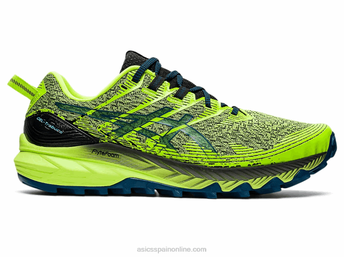 gel-trabuco 10 Asics 4L68655 peligro verde/negro