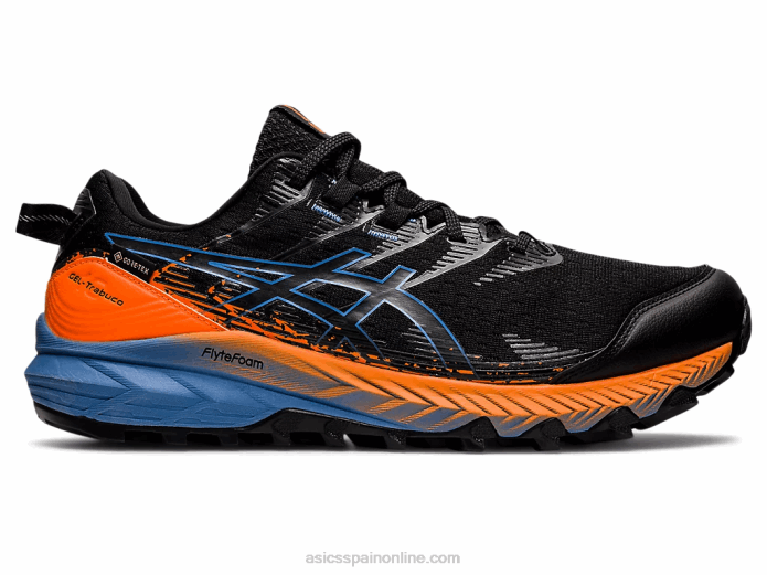 gel-trabuco 10 gtx Asics 4L681152 armonía negro/azul