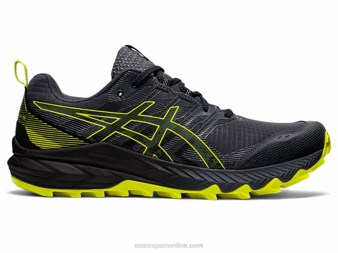 gel-trabuco 9 Asics 4L682008 gris portador/yuzu agrio
