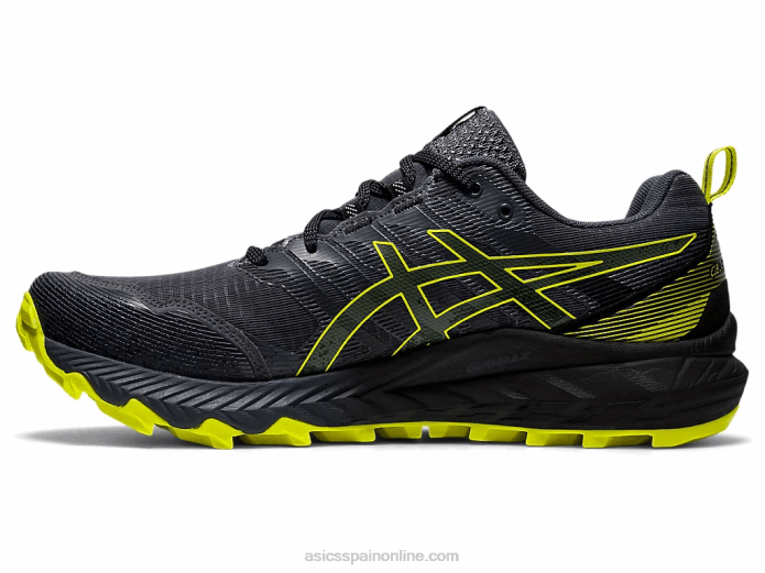 gel-trabuco 9 Asics 4L682008 gris portador/yuzu agrio