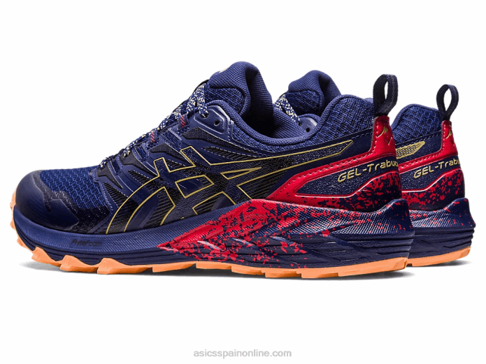 gel-trabuco terra Asics 4L68637 azul índigo/aceite de oliva