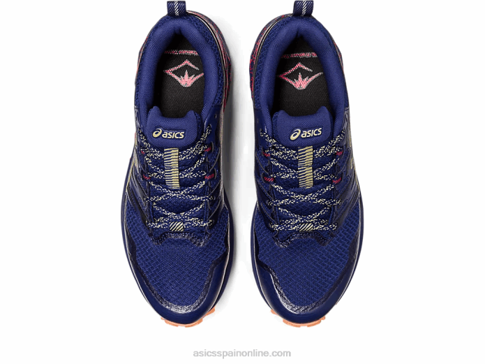 gel-trabuco terra Asics 4L68637 azul índigo/aceite de oliva
