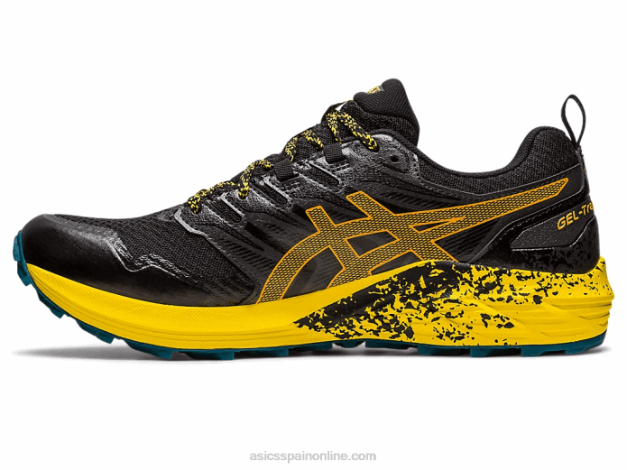 gel-trabuco terra Asics 4L68640 negro/tormenta de arena